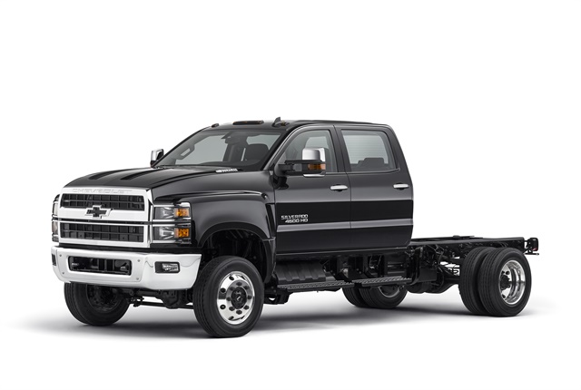 <p>Photo of 2019 Silverado 4500HD courtesy of Chevrolet.</p>