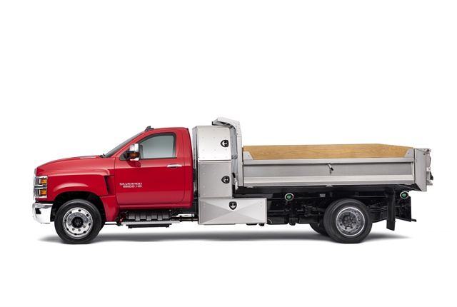 <p>Photo of 2019 Silverado 6500HD courtesy of Chevrolet.</p>