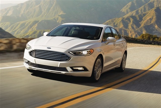 <p><em>Photo of the 2018 Fusion midsize sedan courtesy of Ford.</em></p>